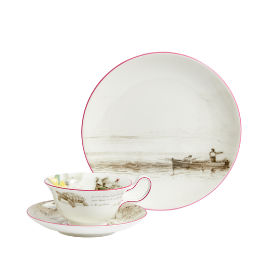 Darwin's Voyage of the Beagle: Galapagos Islands- 3 piece tea set