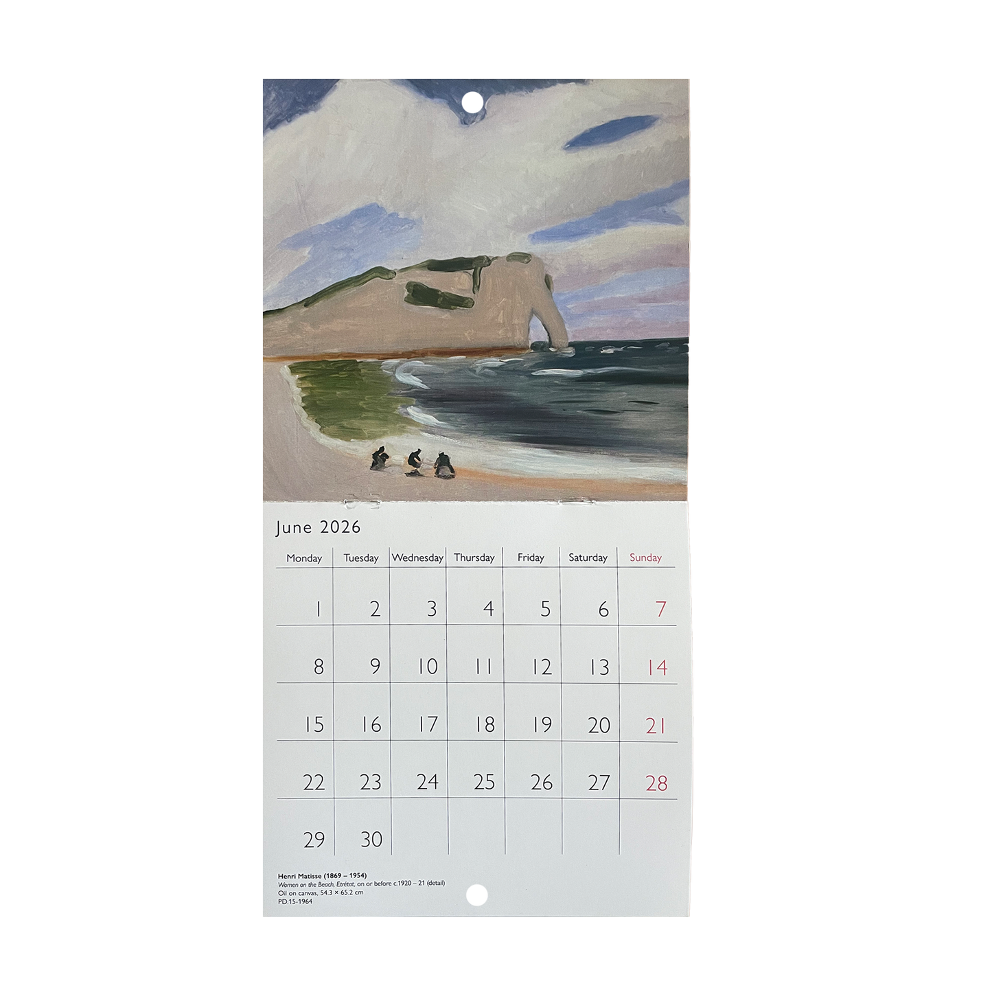Paintings from the Fitzwilliam Museum - 2026 mini calendar
