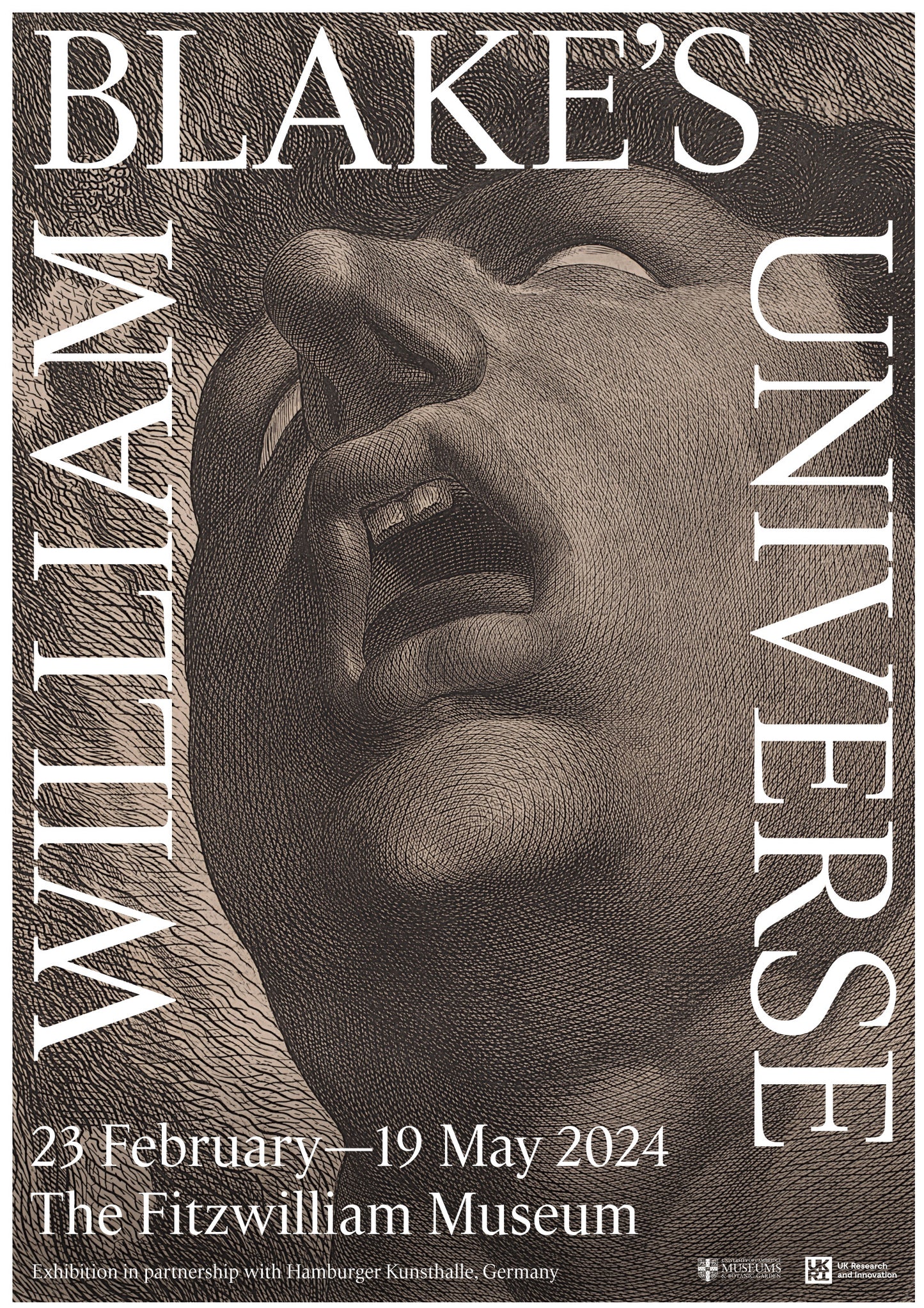 William Blake's Universe - Exhibition poster