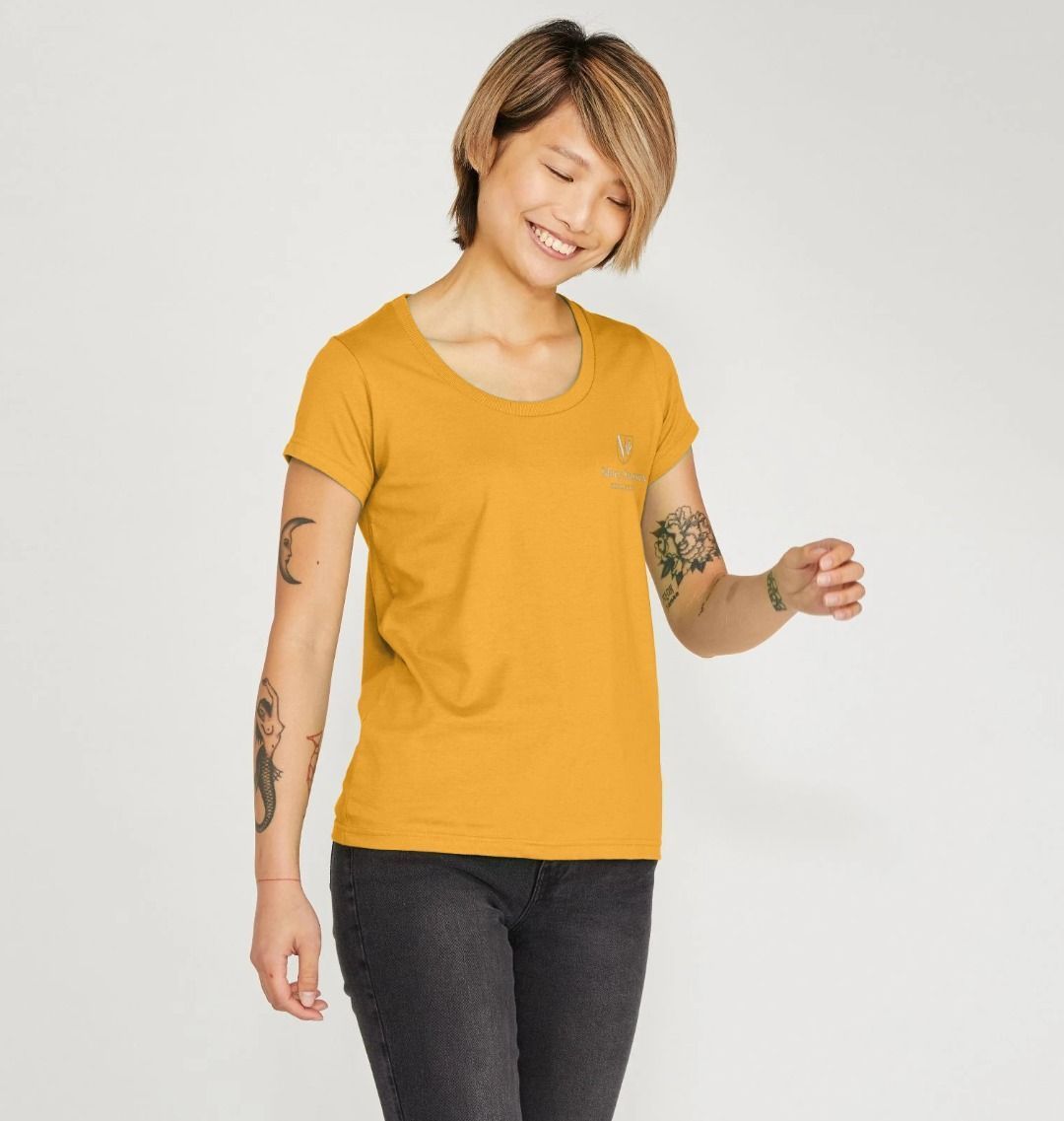 Sidney Sussex College Scoop neck tee, womens