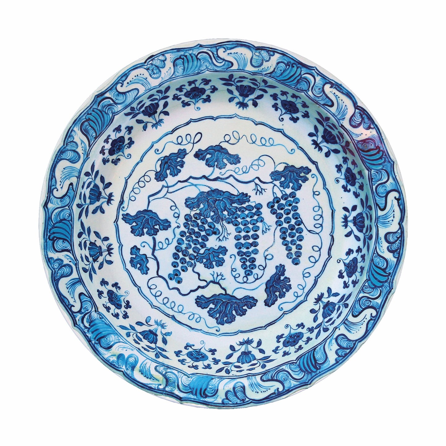 Blue Grapes - Tin plate