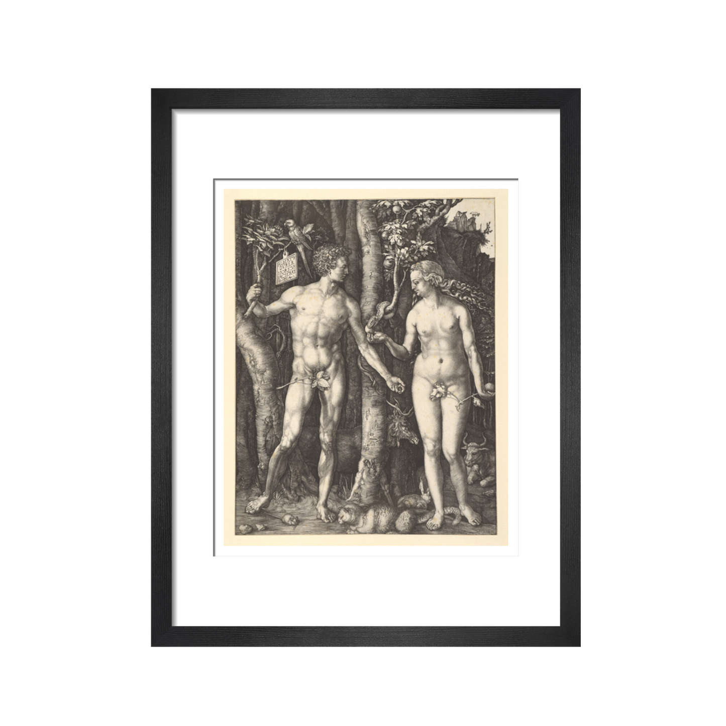 Adam and Eve - Art Print