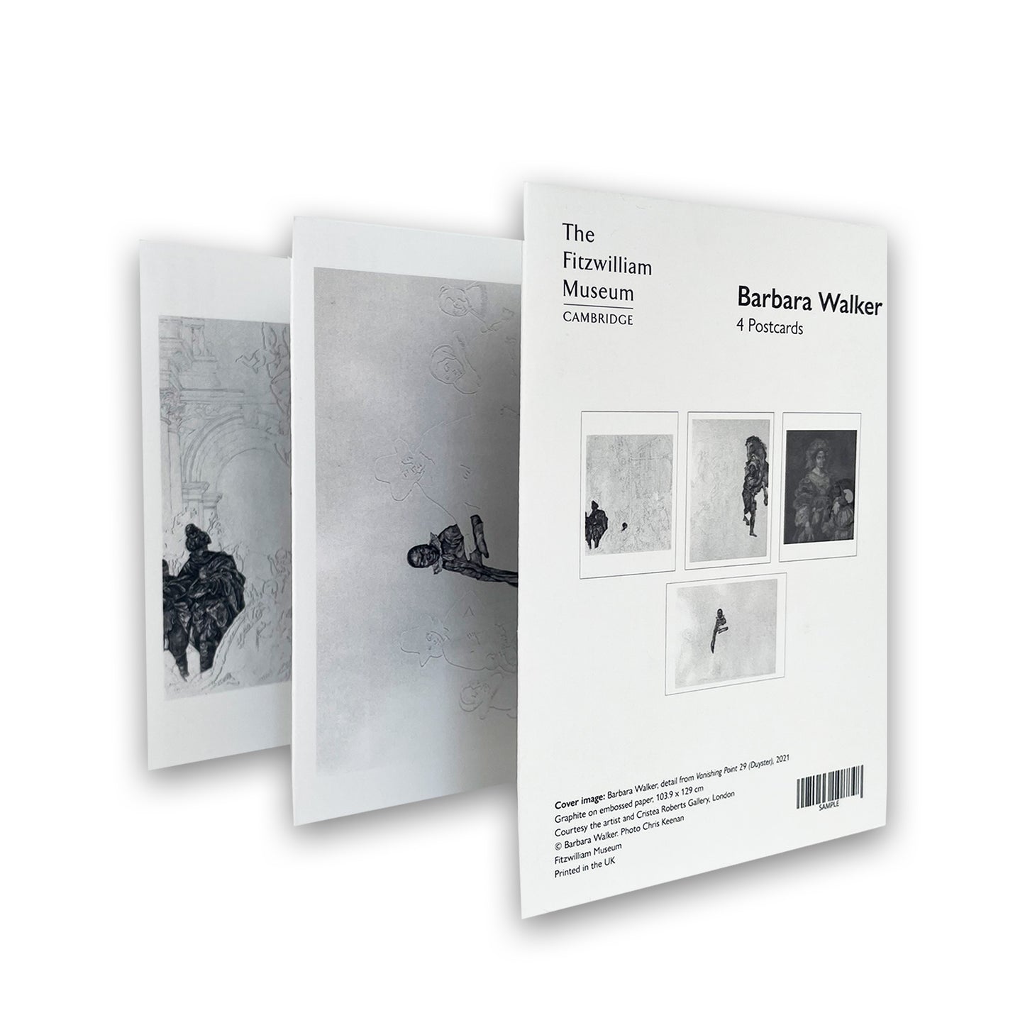 Barbara Walker: Vanishing Point - Postcard pack