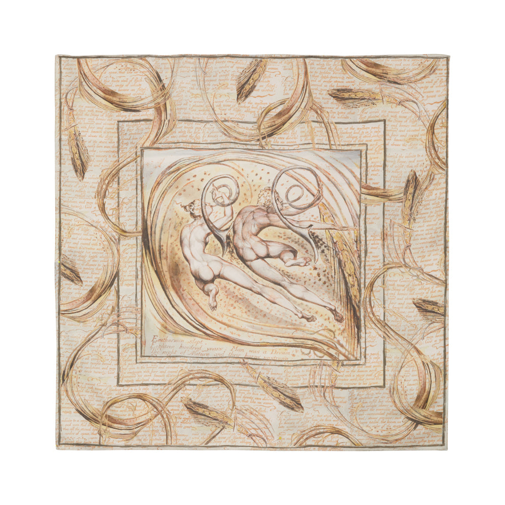 Enitharmon Slept - Silk square scarf