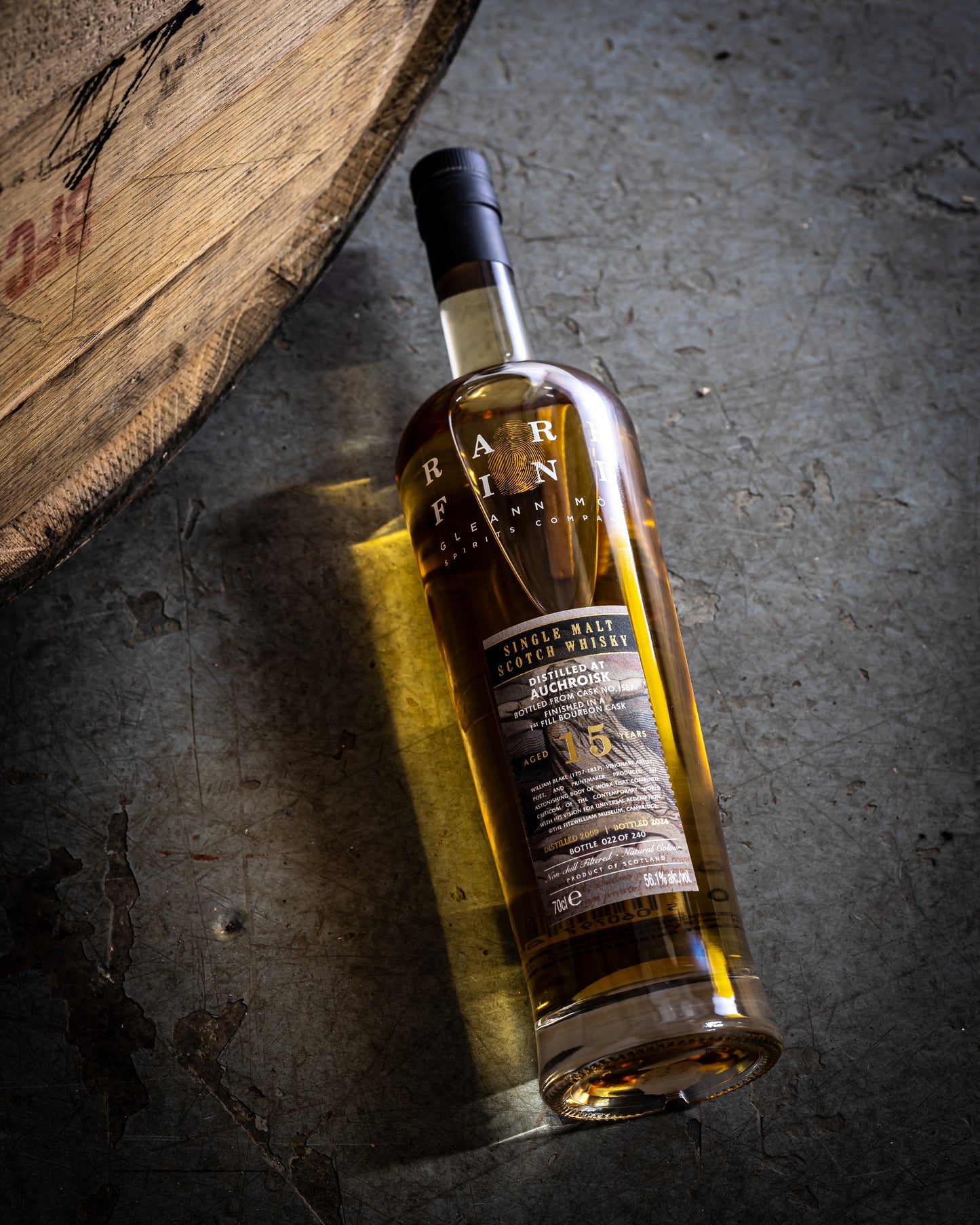 Rare Find William Blake Single Malt 15 Year Old Scotch Whisky