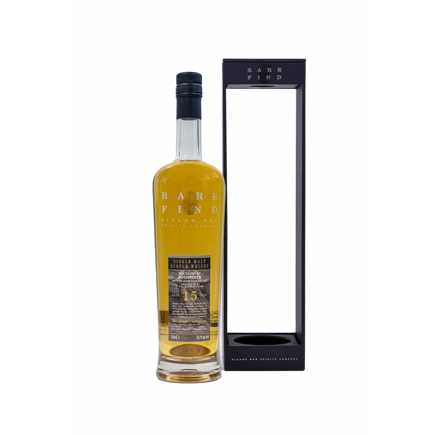 Rare Find William Blake Single Malt 15 Year Old Scotch Whisky
