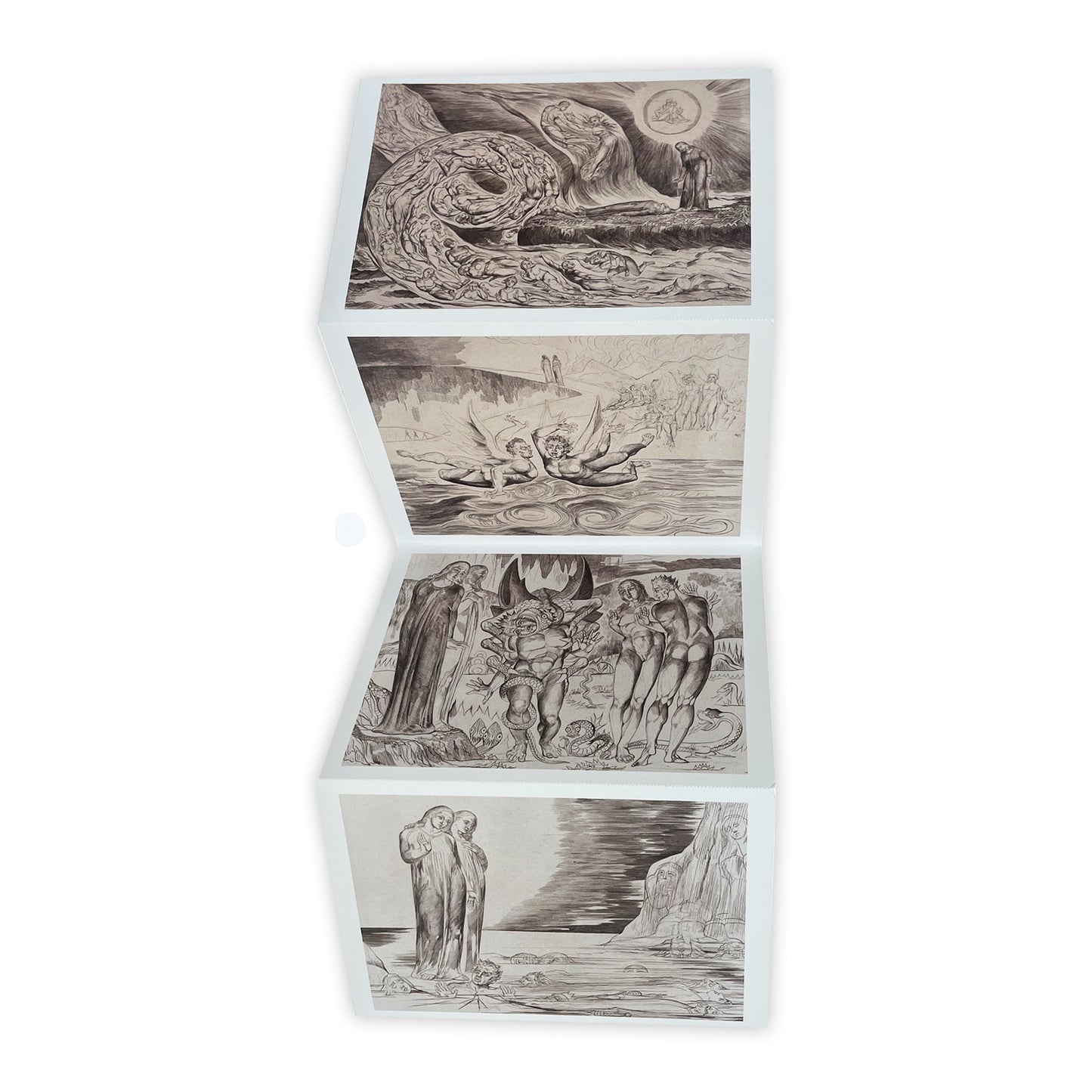 Colour Your Own Inferno - Postcard pack