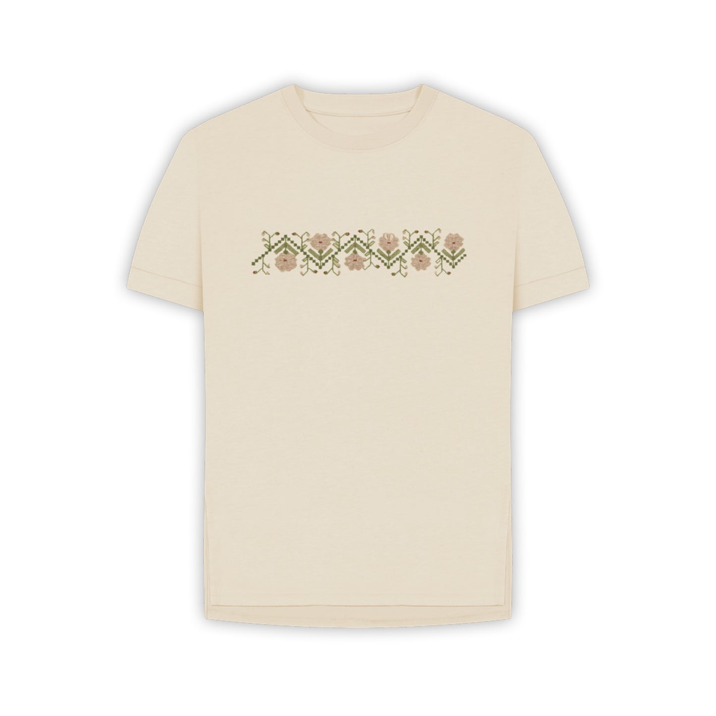 Women's Sampler Flower Band T-shirt