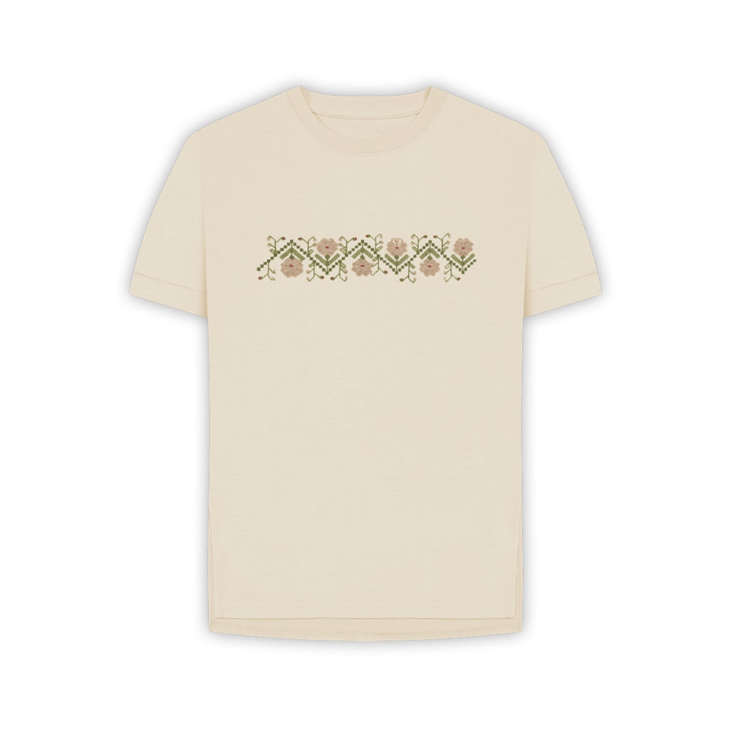 Women's Sampler Flower Band T-shirt