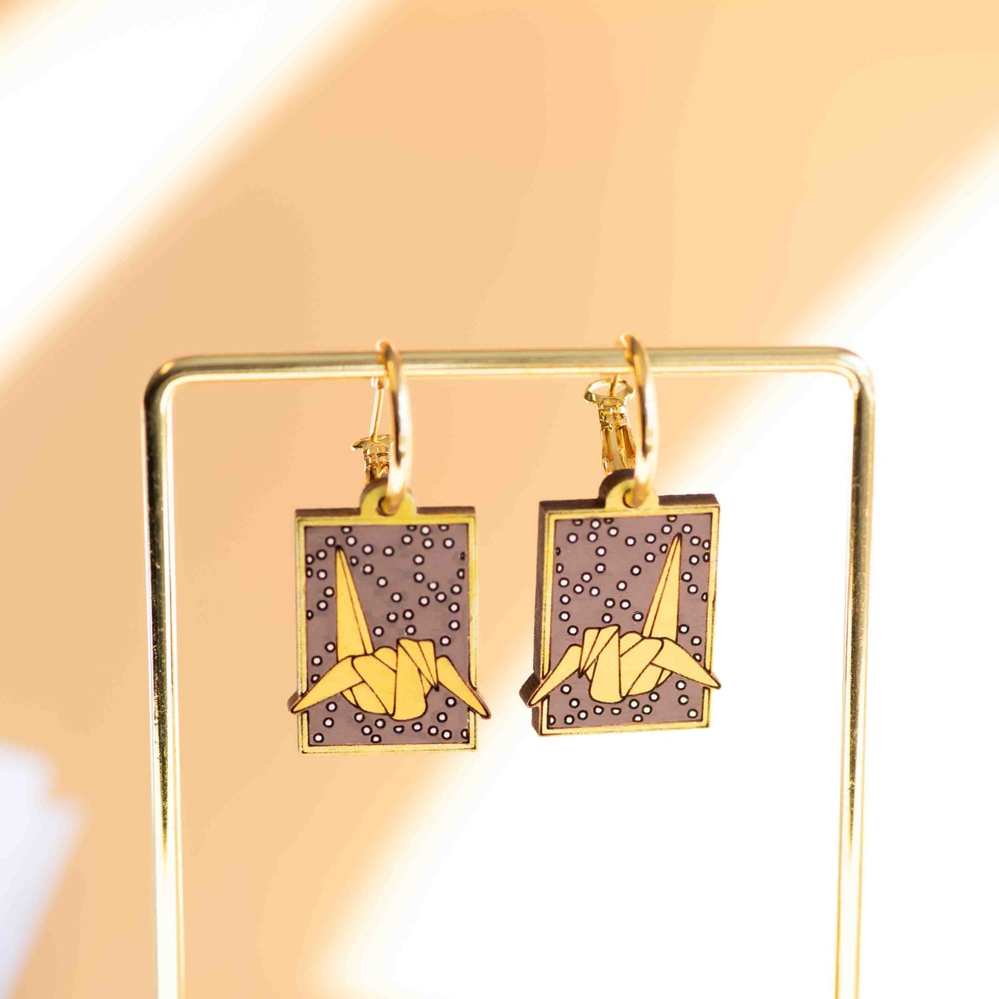 Origami Crane - Earrings