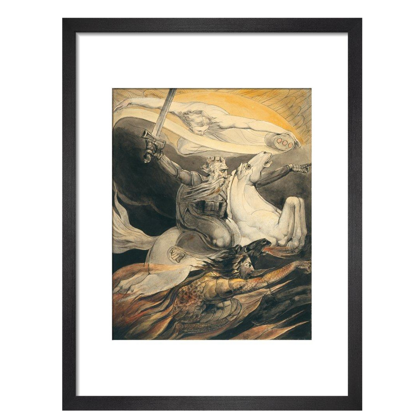 Death on a Pale Horse - Art print