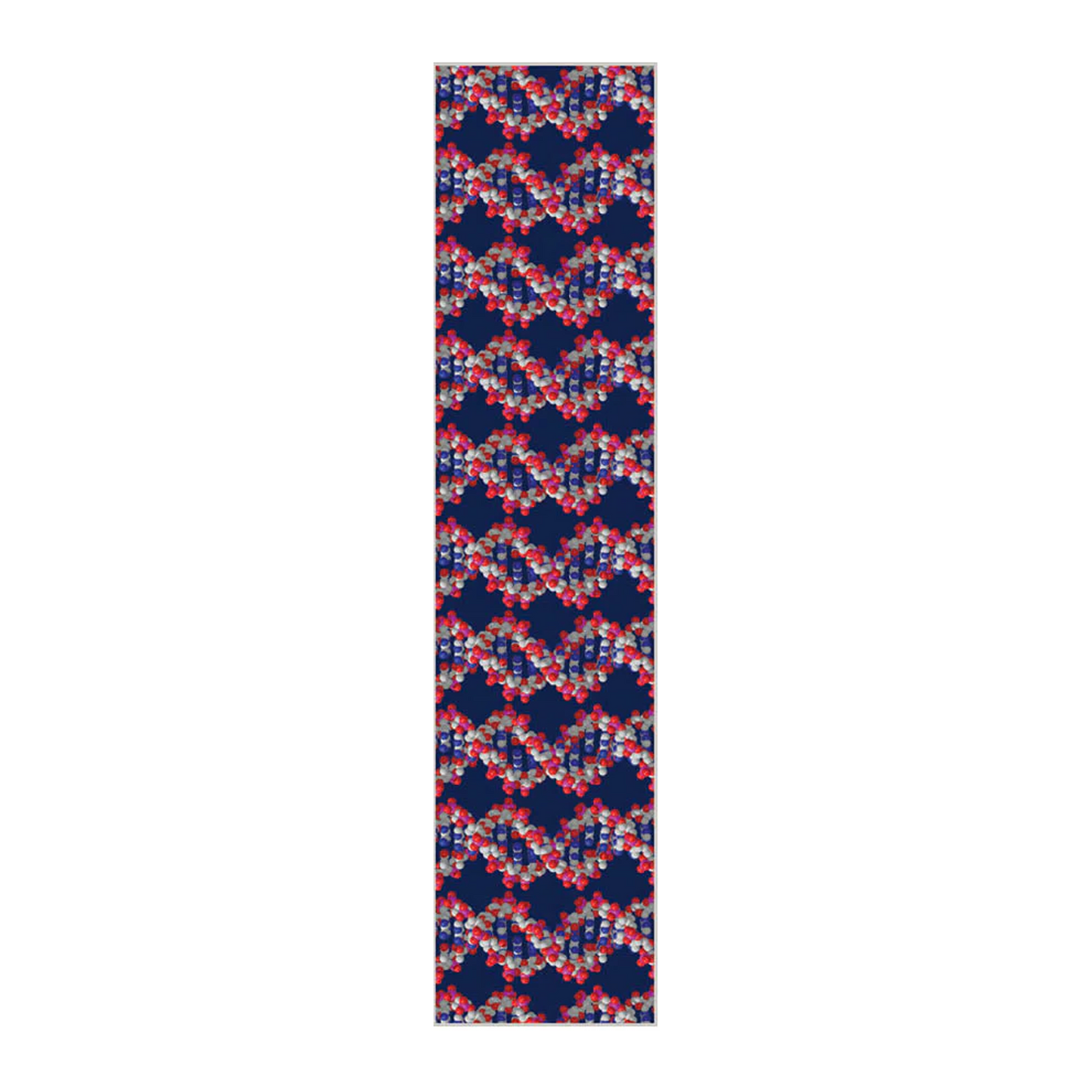 Double Helix - Habotai silk scarf