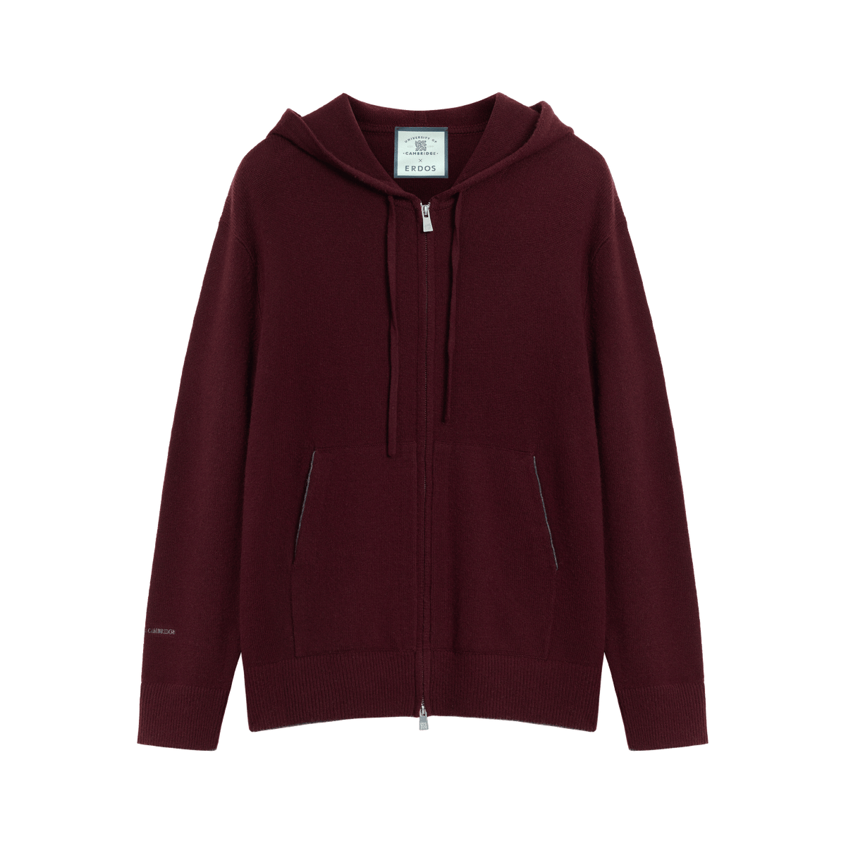 ERDOS x Cambridge Men's Wool Hooded Cardigan