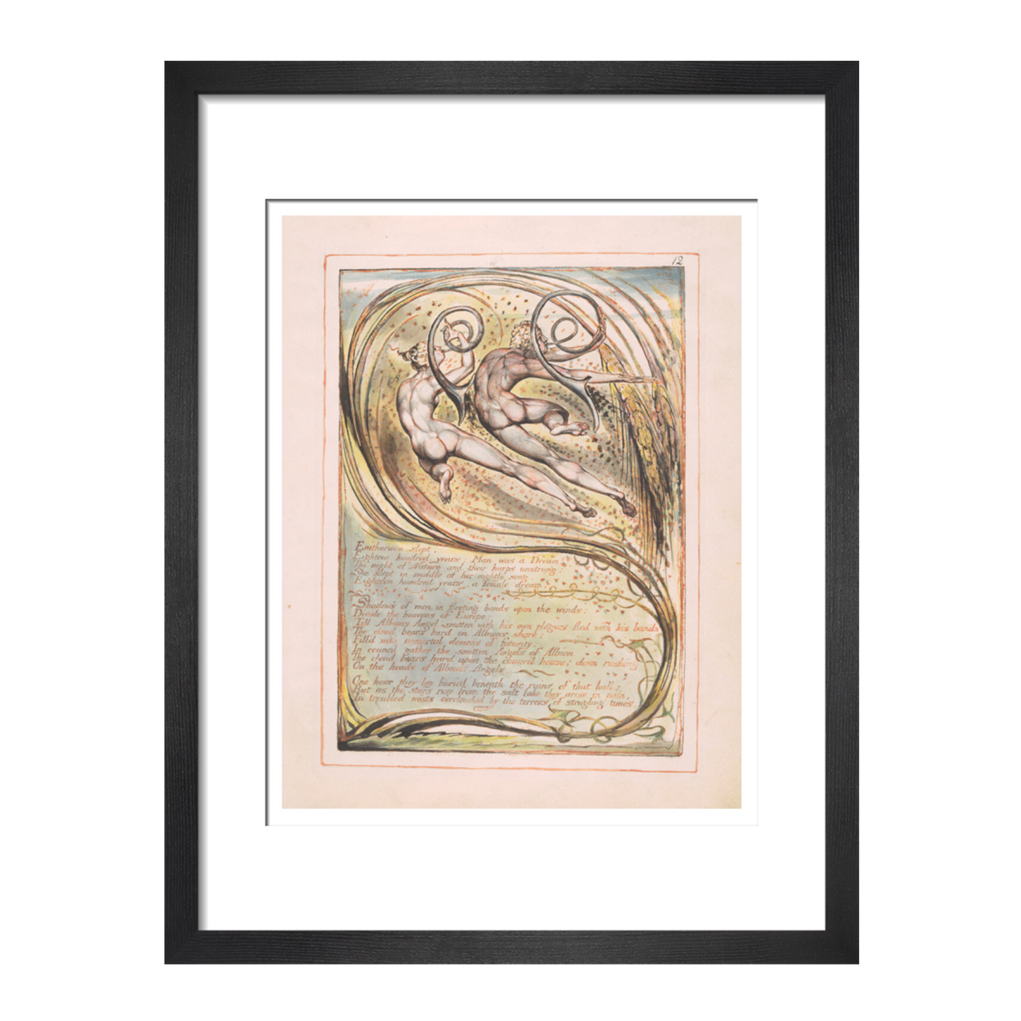 Enitharmon Slept - Art print