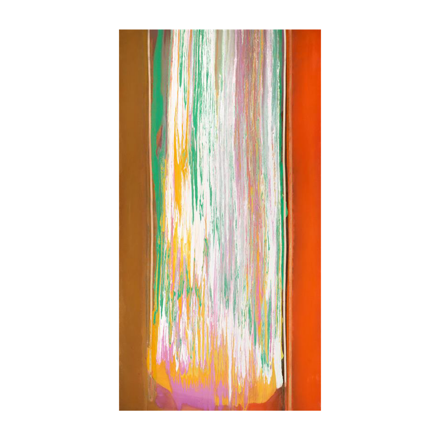 Lenoraseas by Frank Bowling - Cushion