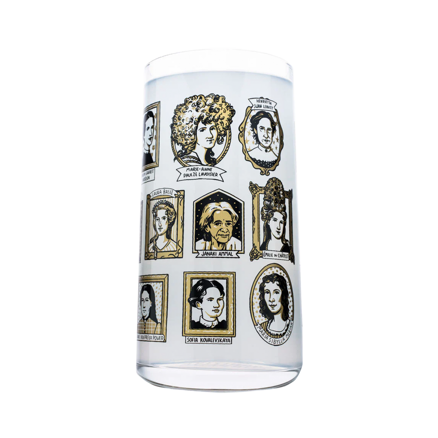 Great Women in Science - Glass Tumbler