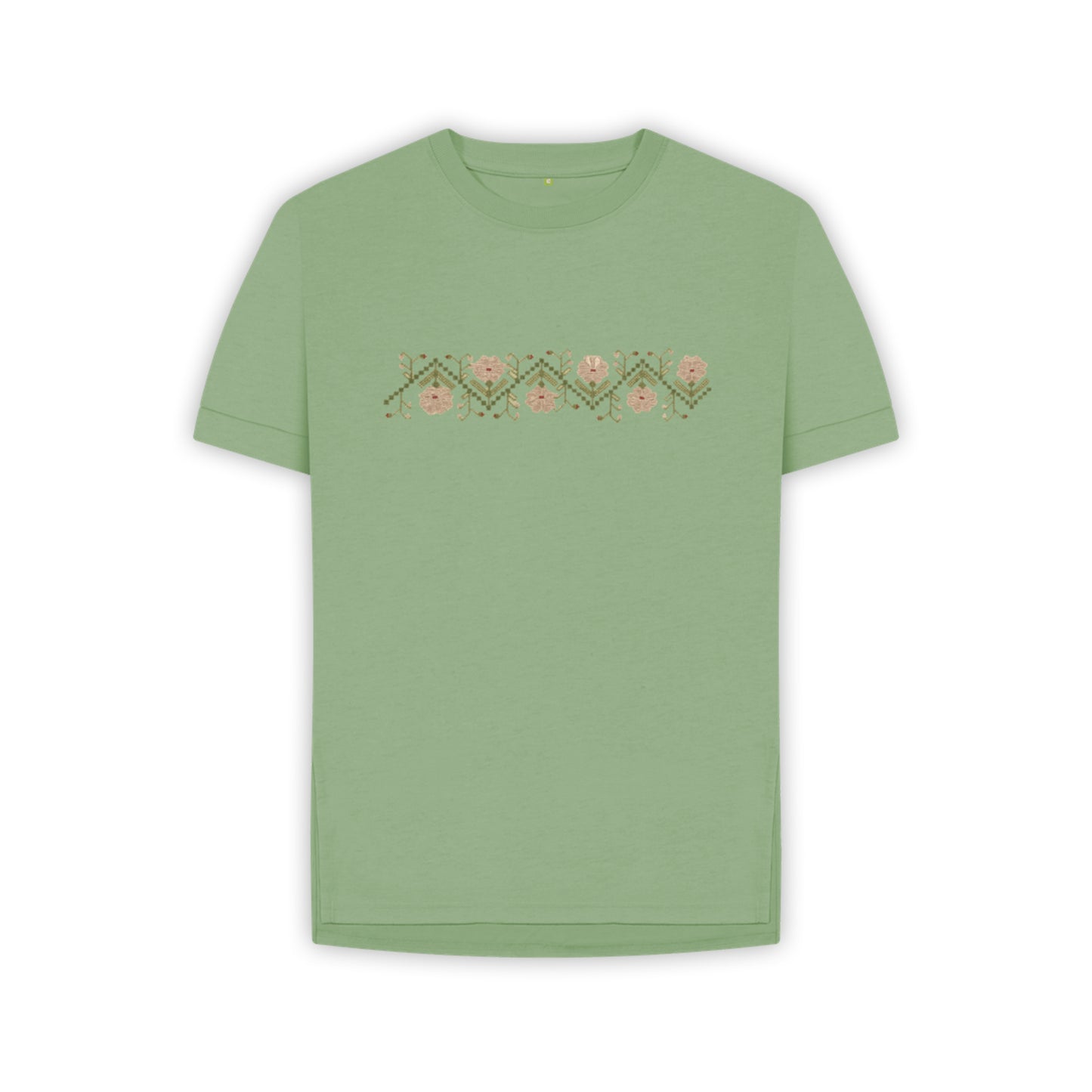 Women's Sampler Flower Band T-shirt