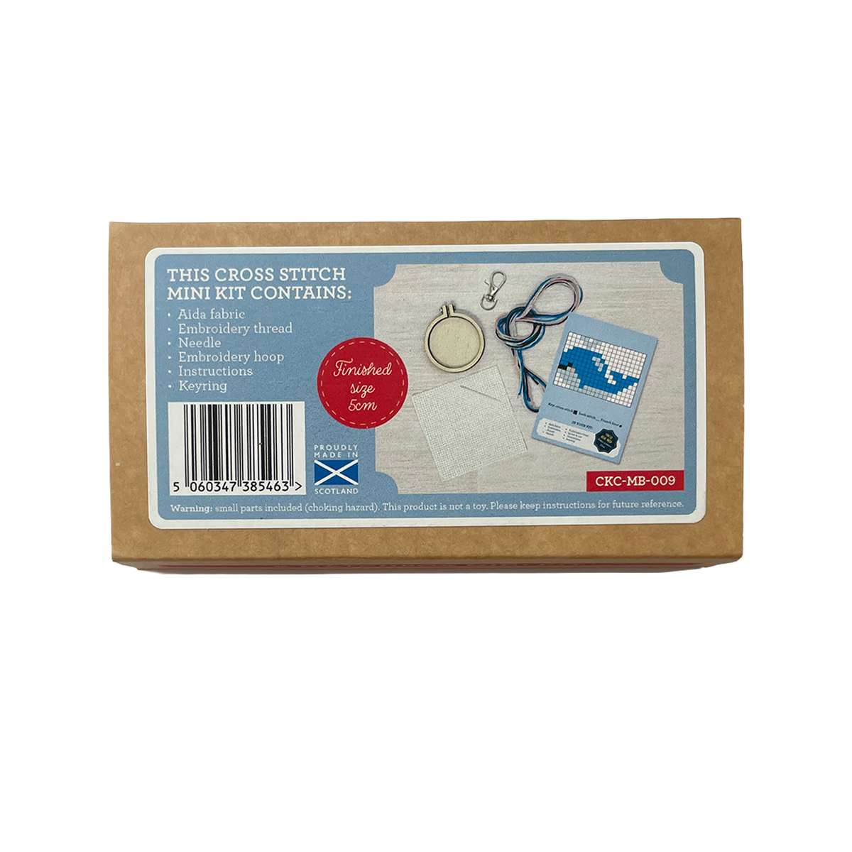 Have a Whale of a Time - Matchbox sewing kit
