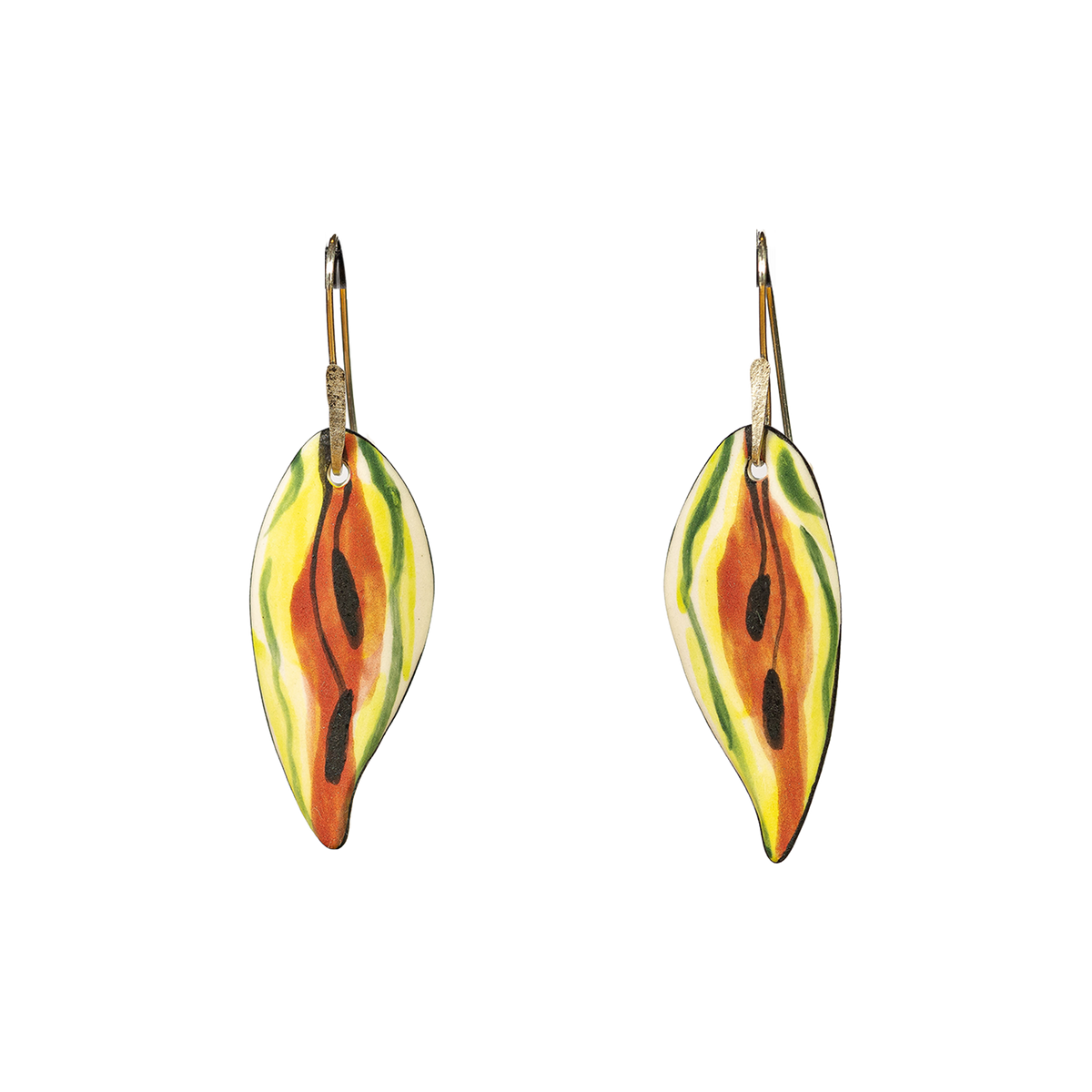 Tulip Ceramics - Hook earrings