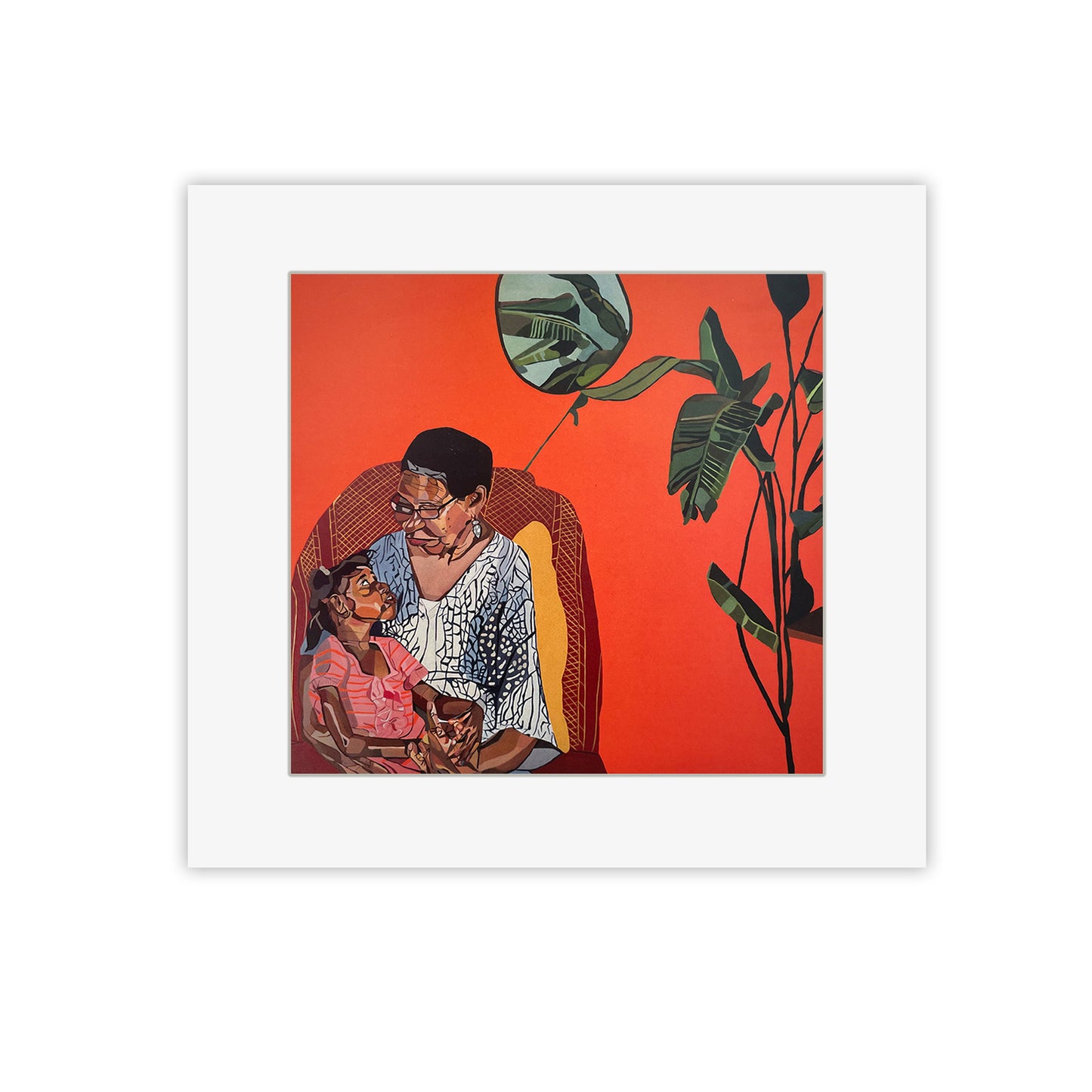 Having the Conversation - Mounted print