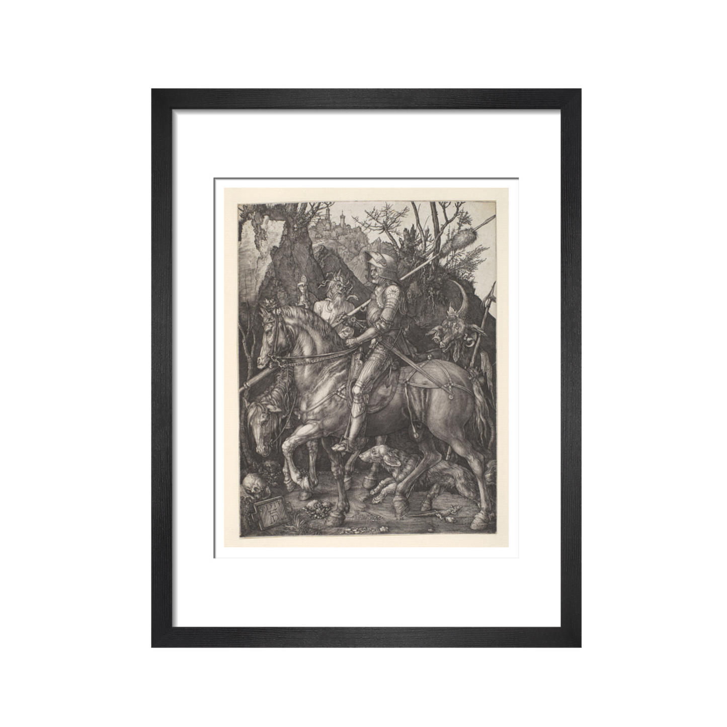 Knight, Death and the Devil - Art Print