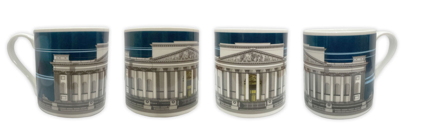 Fitzwilliam Museum Founder's Entrance - Bone china mug