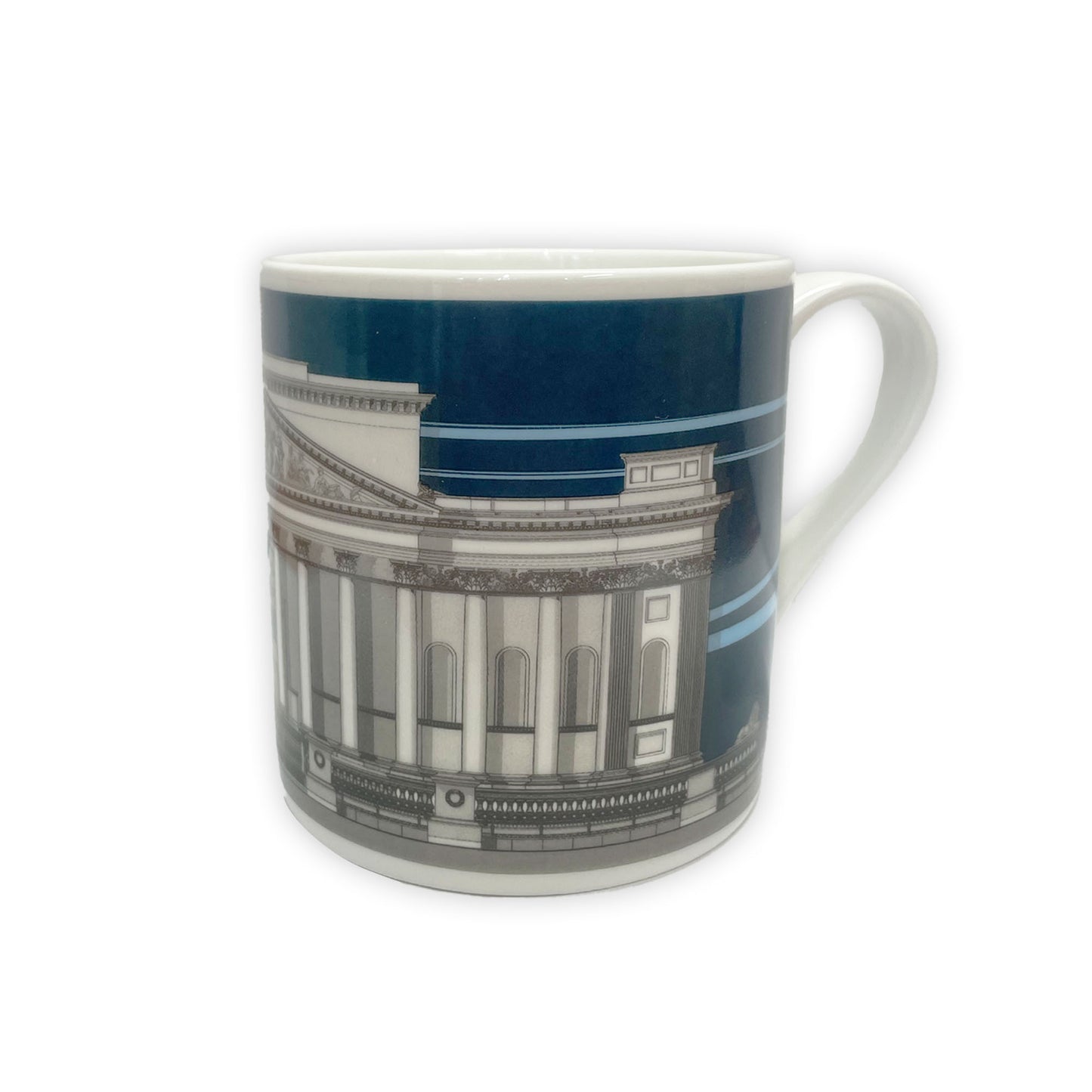 Fitzwilliam Museum Founder's Entrance - Bone china mug