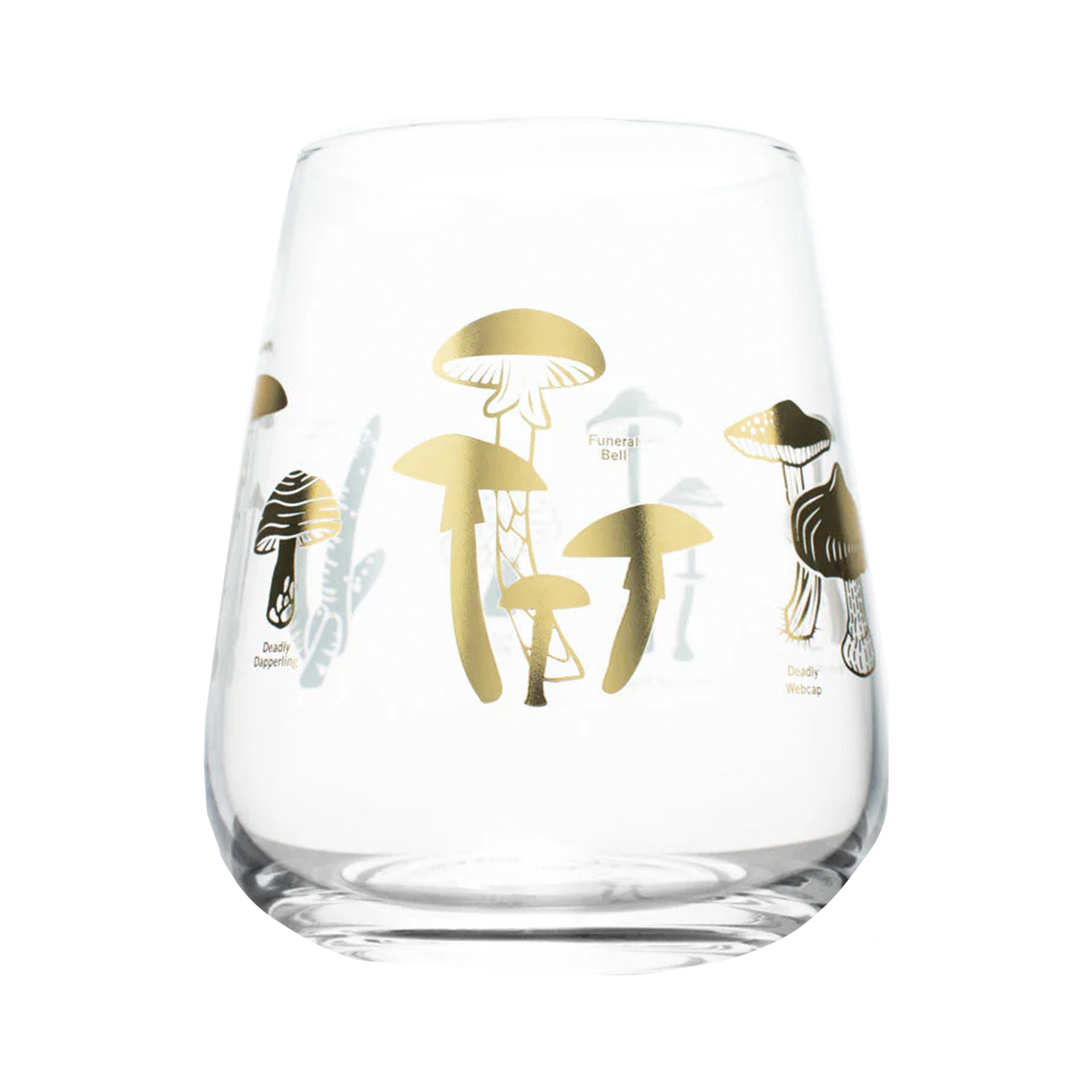 Poisonous Mushrooms - Glass tumbler