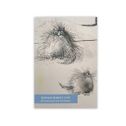 Ronald Searle's Cats - Notecard pack