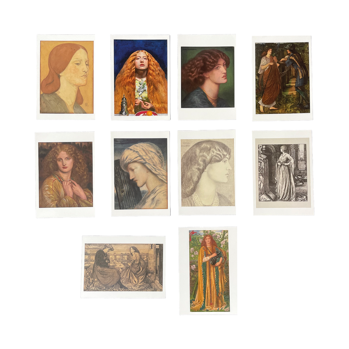Pre-Raphaelite Art - Postcard Pack