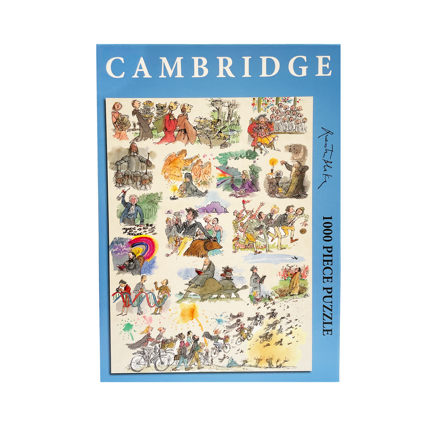Cambridge 800: An Informal Panorama by Quentin Blake - 1000 piece jigsaw puzzle