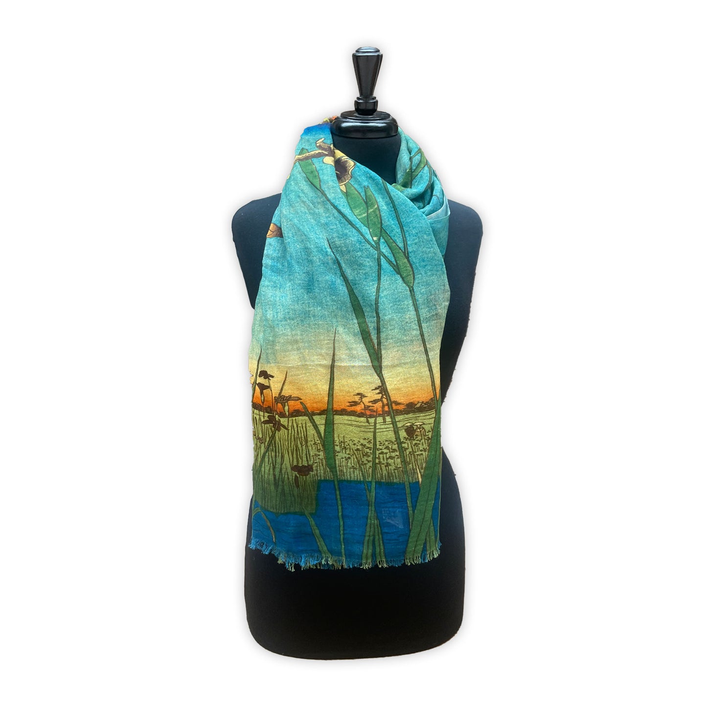 Iris Garden at Horikiri - Scarf