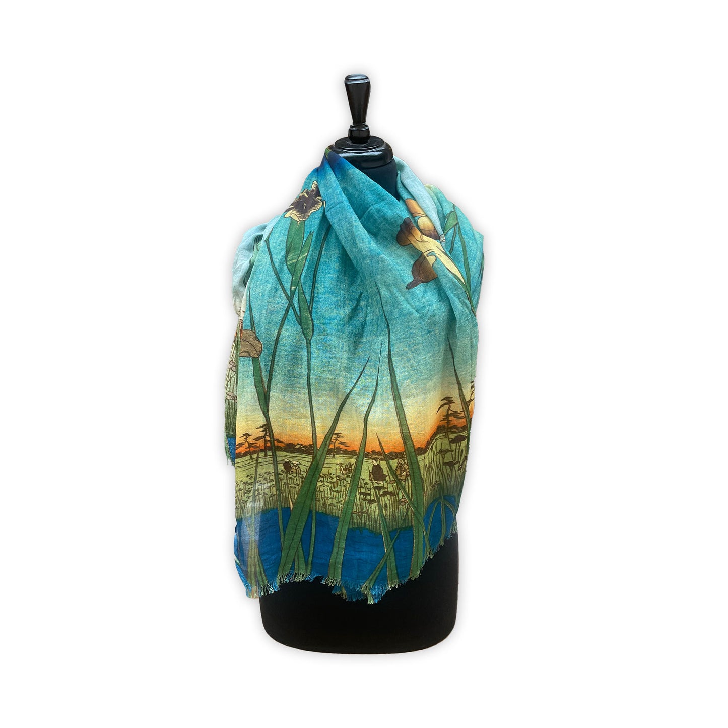 Iris Garden at Horikiri - Scarf