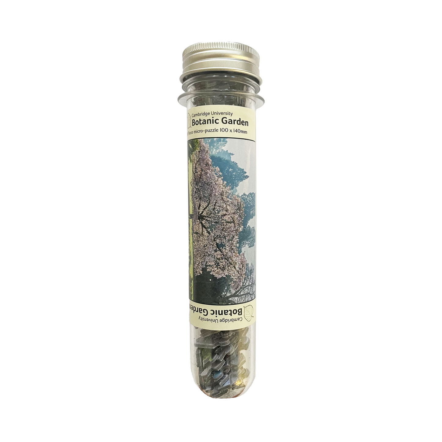 Prunus sargentii with Spring Blossom - 99 pc mini tube jigsaw