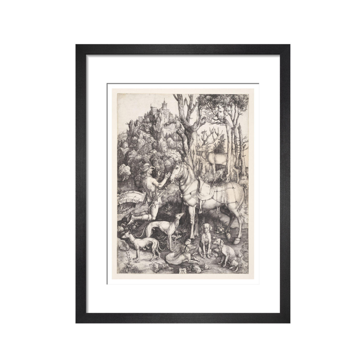 St Eustace - Art Print