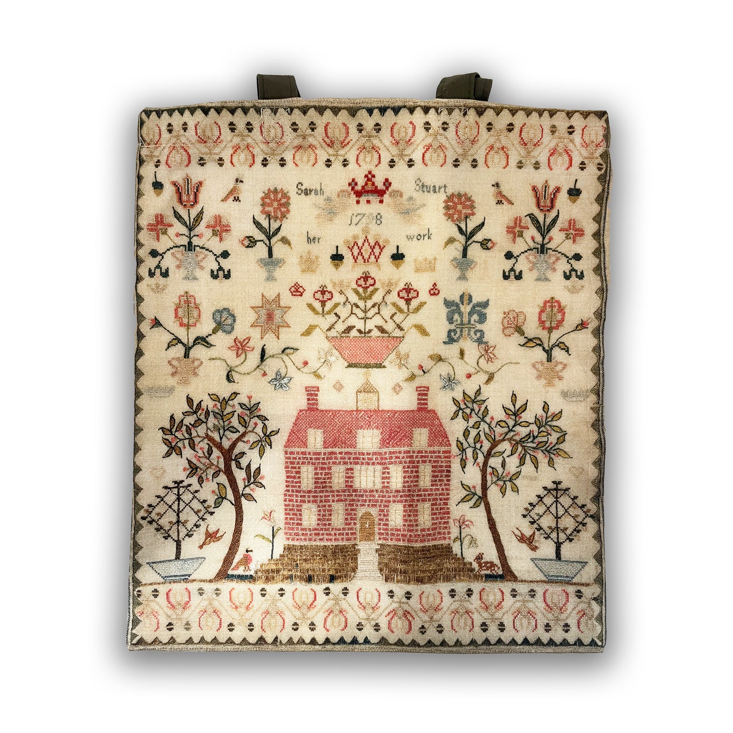 Red House Sampler - Tote bag