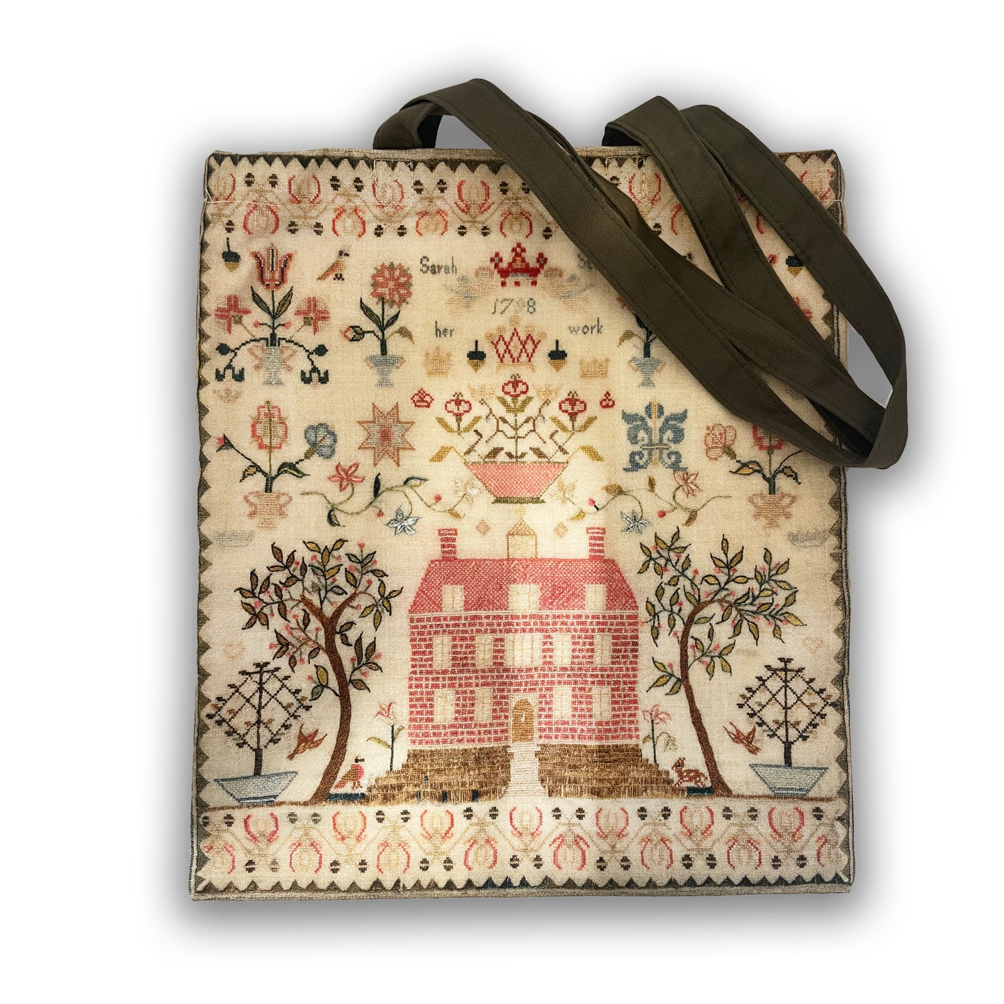 Red House Sampler - Tote bag