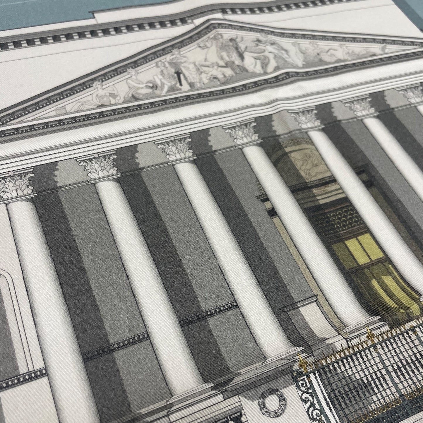 Fitzwilliam Portico - Tea towel