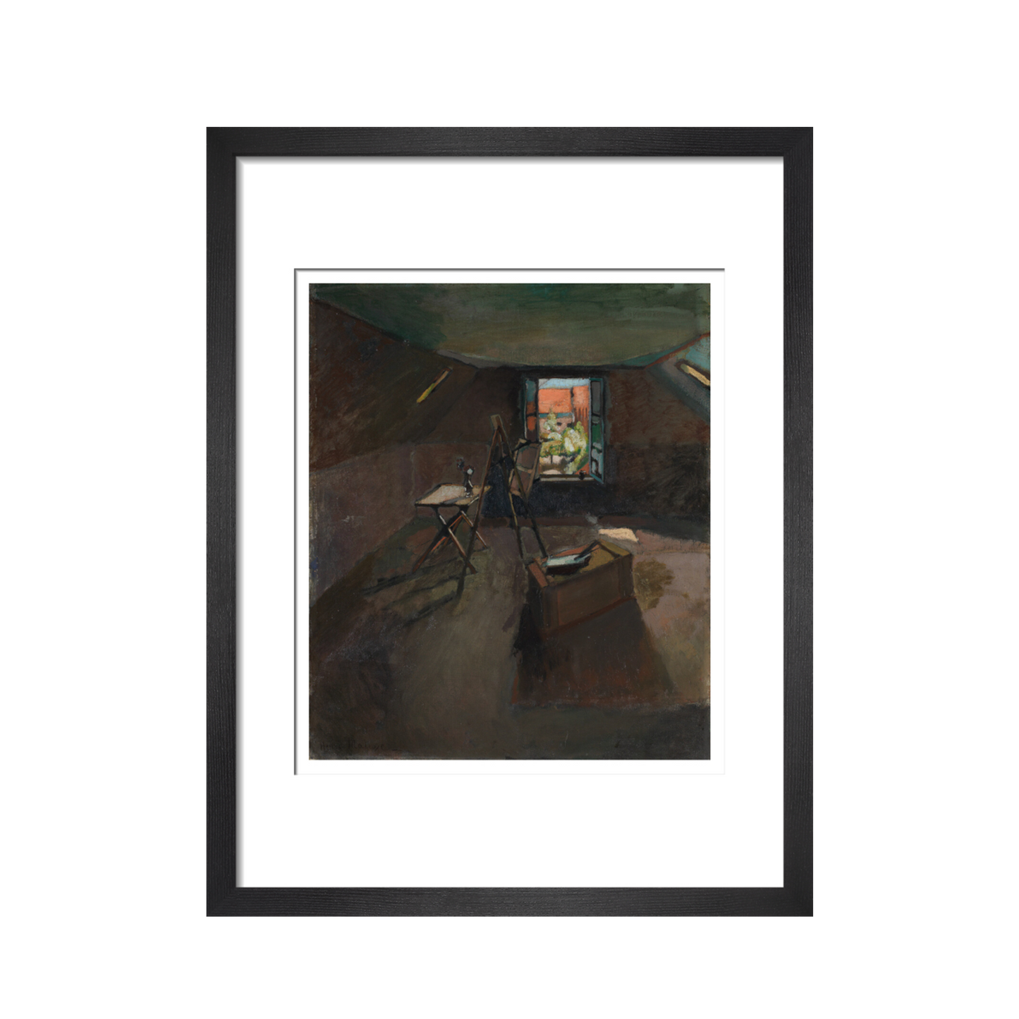 The Studio Under the Eaves - Art print