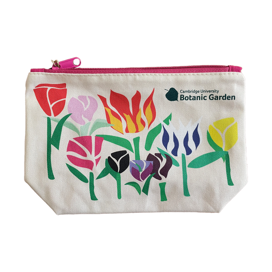 Tulip Stencil - Cosmetic Bag