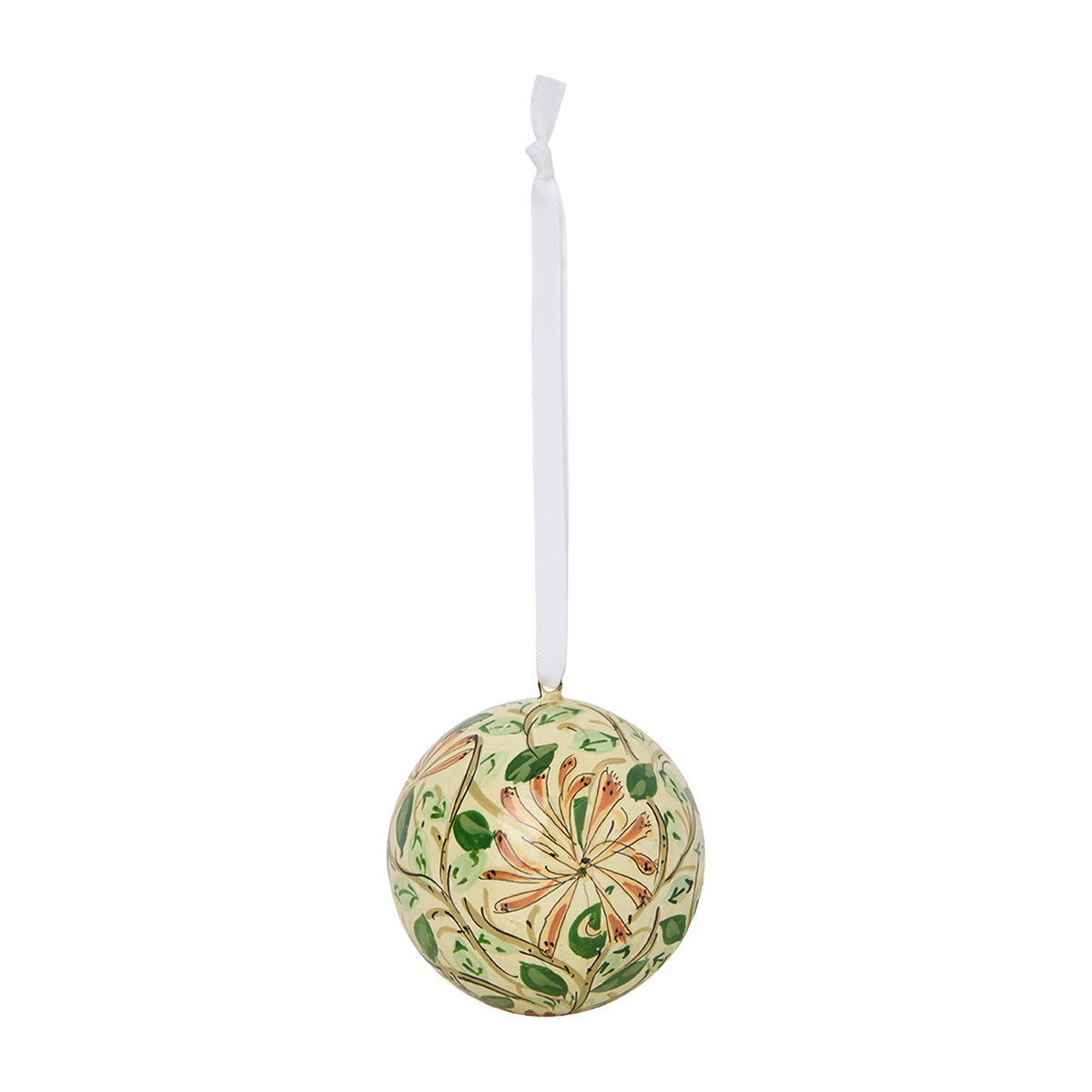 Honeysuckle - Hand-painted bauble