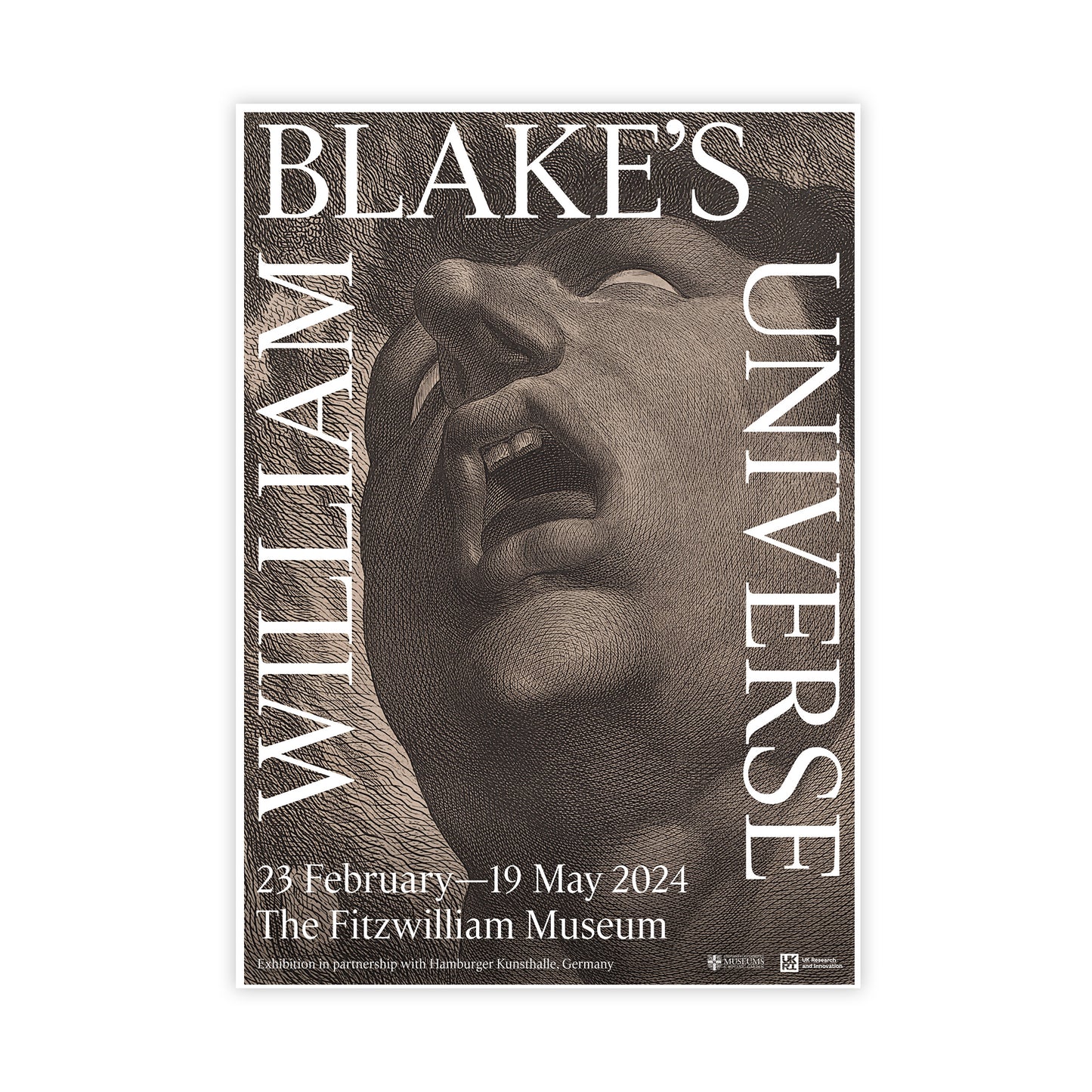 William Blake's Universe - Exhibition poster