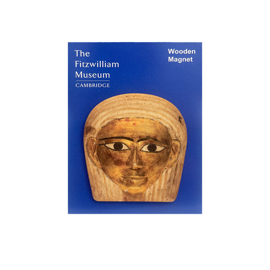 Gilded Mask - Wooden magnet
