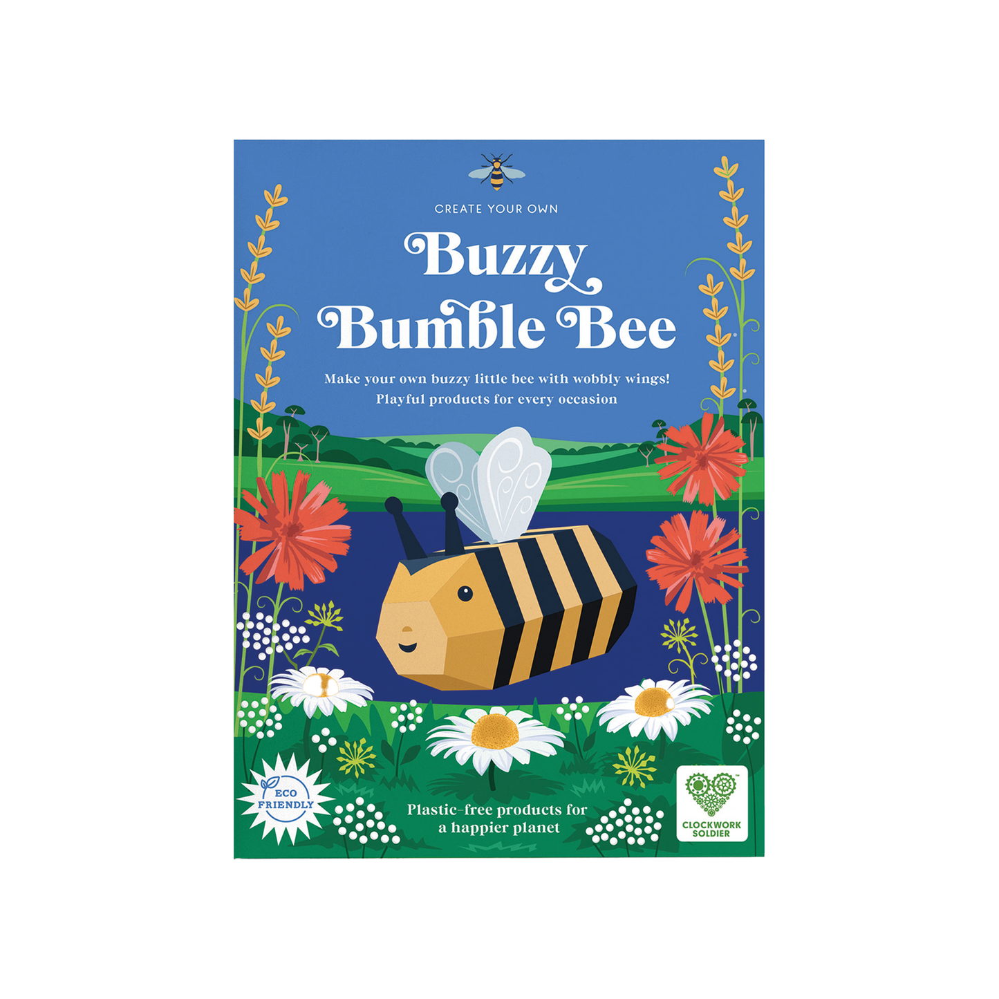Create Your Own Buzzy Bumble Bee - Activity set
