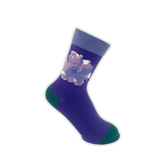Purple Flower - Women's socks