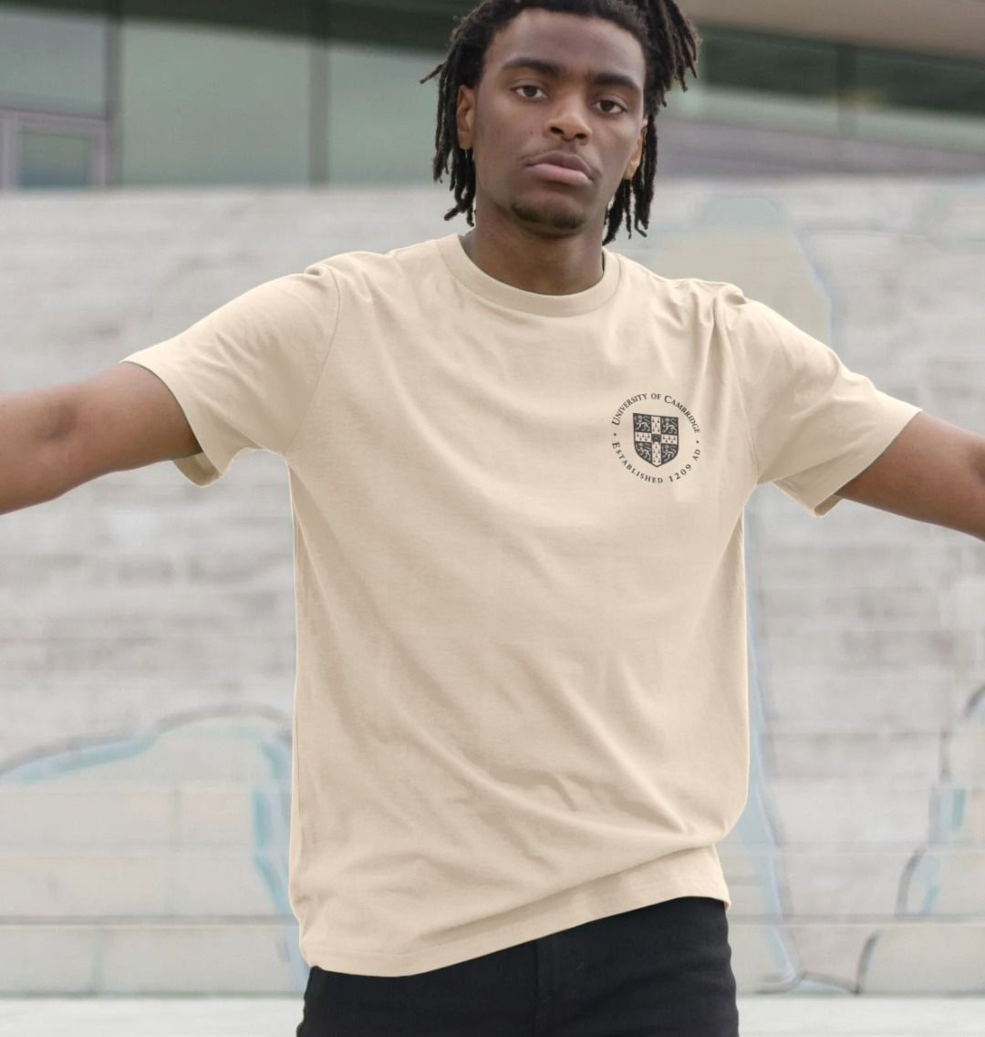 University of Cambridge Crew Neck Tee, Small Shield