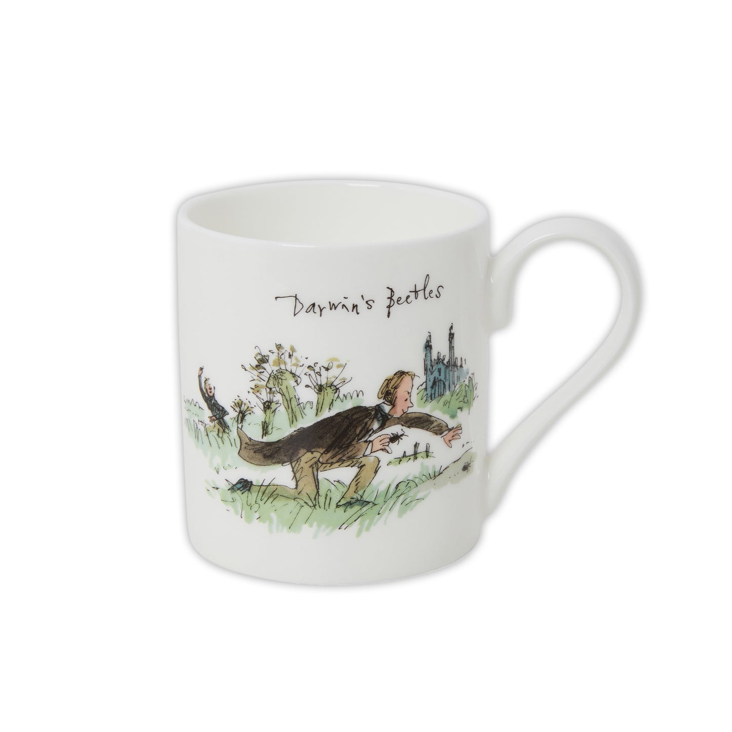 Darwin's Beetles by Quentin Blake - Fine bone china mug