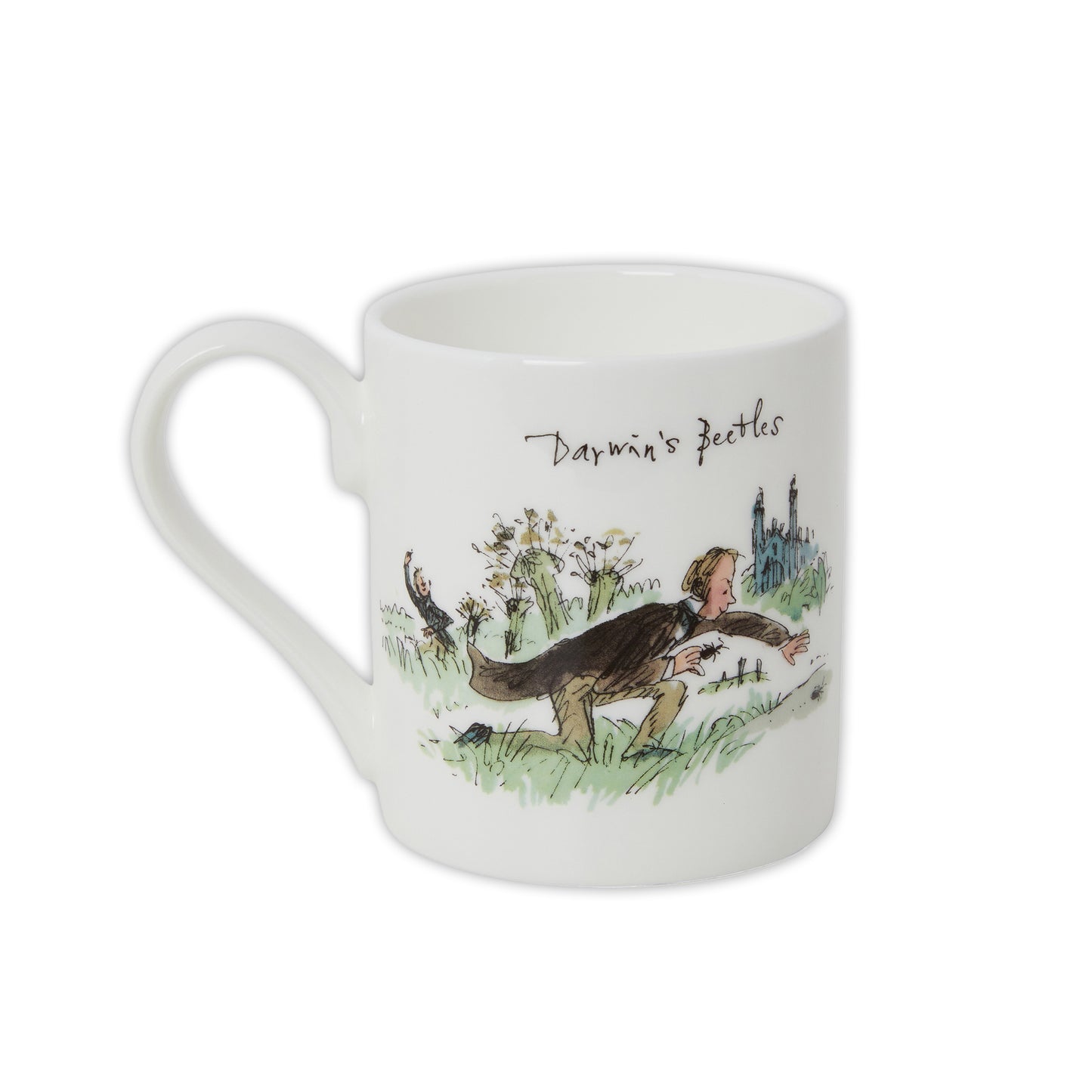 Darwin's Beetles by Quentin Blake - Fine bone china mug