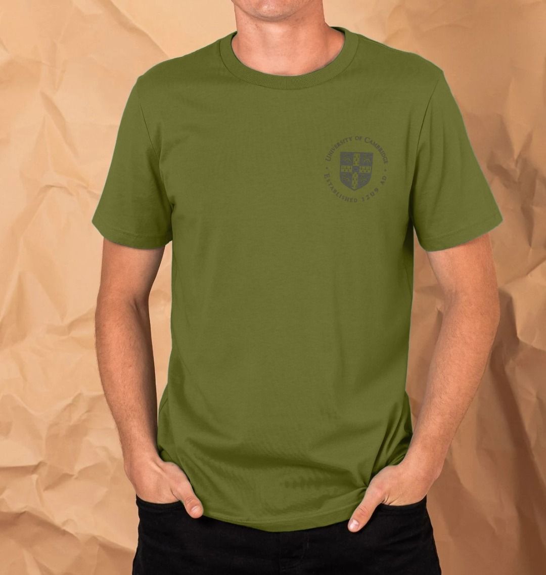 University of Cambridge Crew Neck Tee, Small Shield