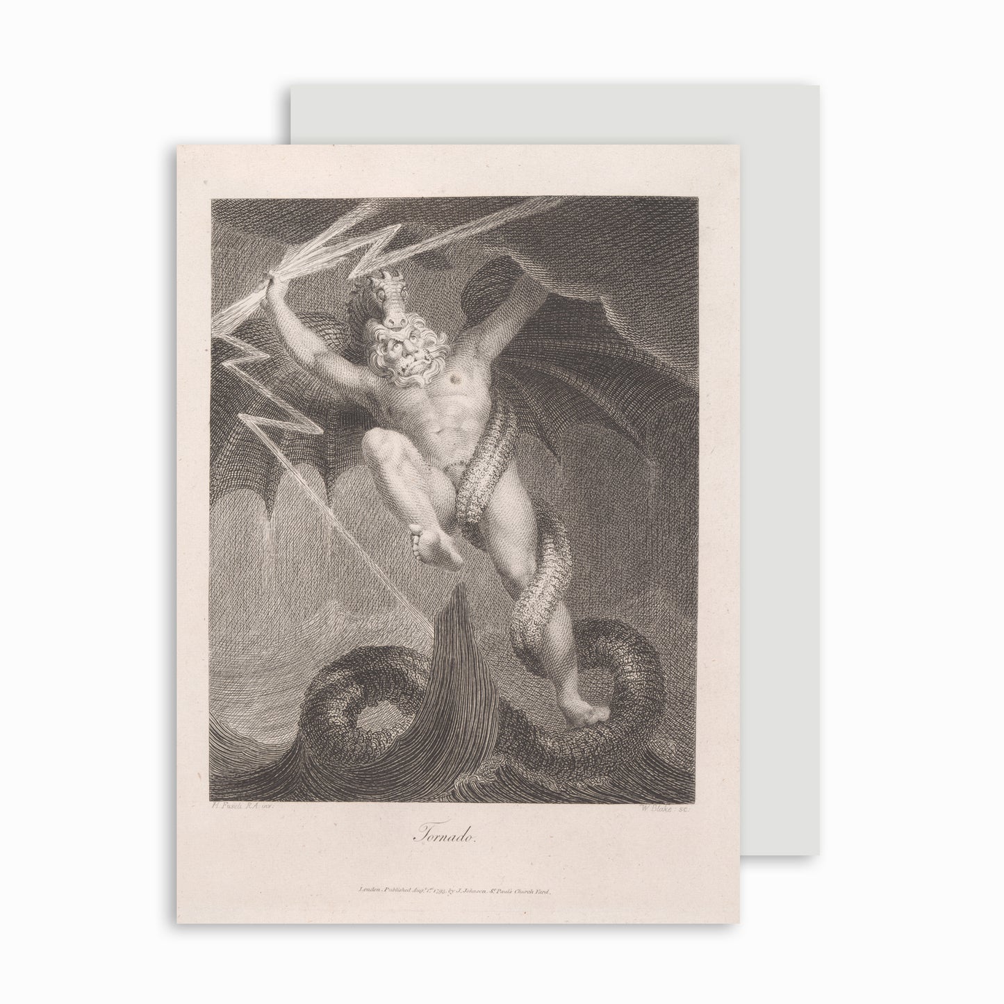 The Tornado - Greeting Card